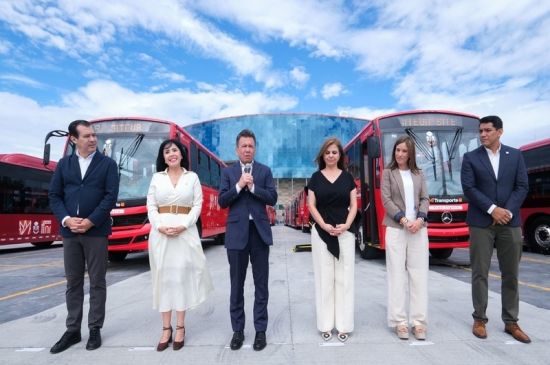 Mercedes-Benz Autobuses acelera la modernización del transporte en Guadalajara con 75 unidades 